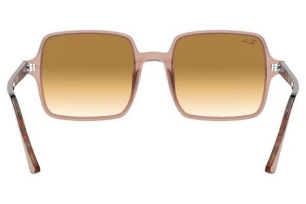 Ochelari de soare Ray-Ban Square II RB1973 128151 Oversize Maro