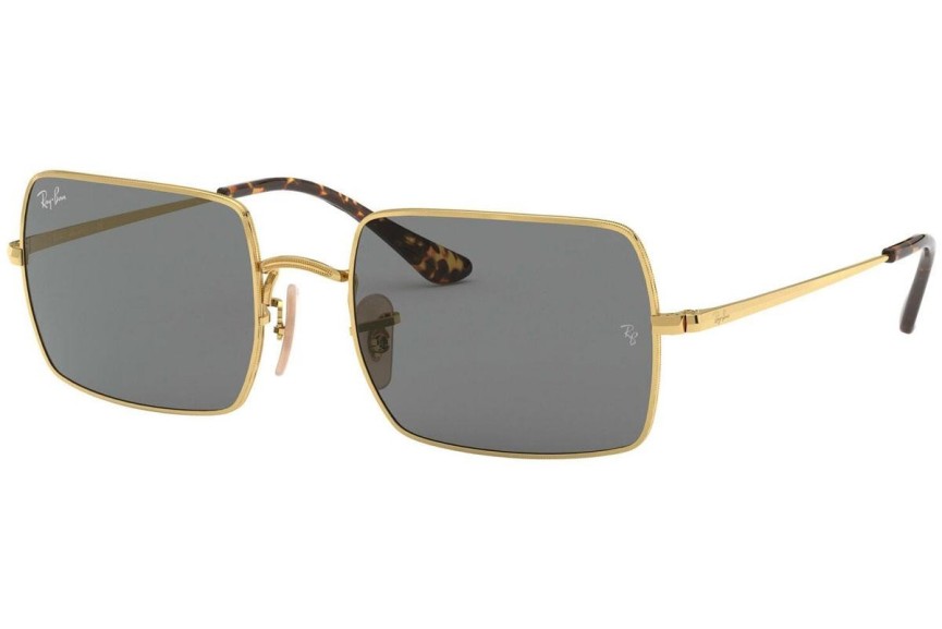 Ochelari de soare Ray-Ban Rectangle RB1969 9150B1 Pătrați Aurii