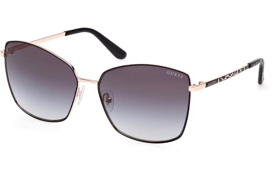 Ochelari de soare Guess GU00149 02B Cat Eye Negri