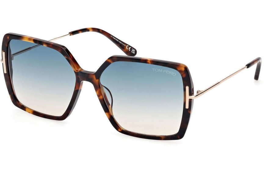 Ochelari de soare Tom Ford FT1039 52P Pătrați Havana