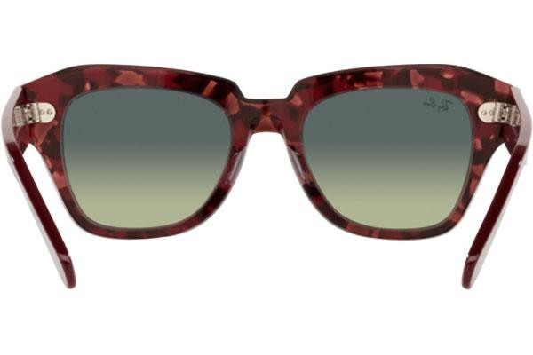 Ochelari de soare Ray-Ban State Street RB2186 1323BH Pătrați Havana