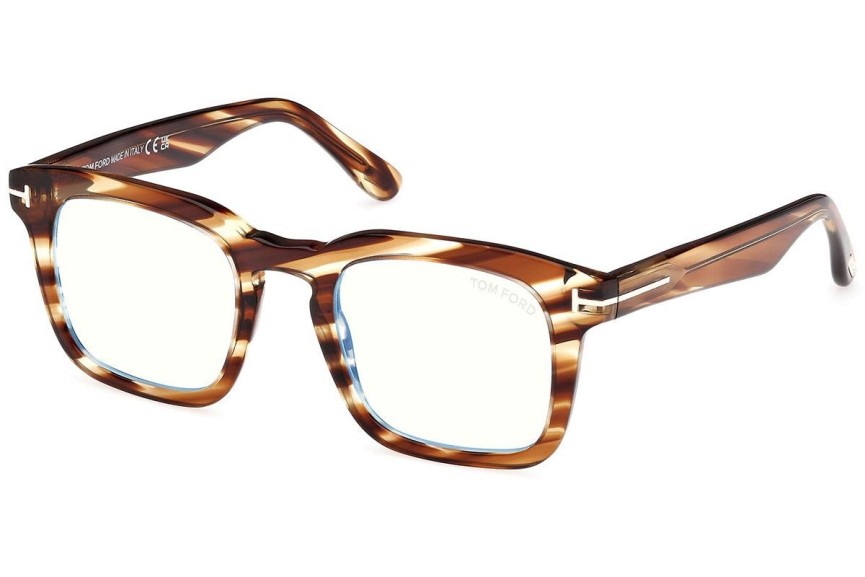 Ochelari Tom Ford FT6025-B 053 Pătrați Havana