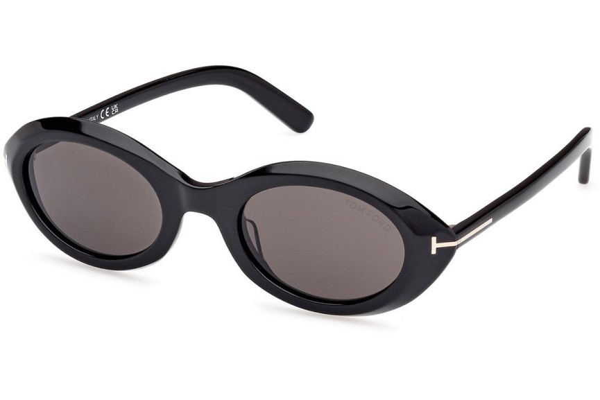 Ochelari de soare Tom Ford Carmen FT1186 01A Ovali Negri