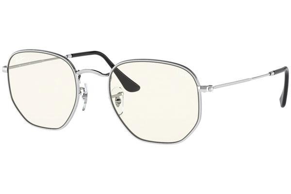 Ochelari de soare Ray-Ban Hexagonal RB3548 003/BL Pilot Argintii