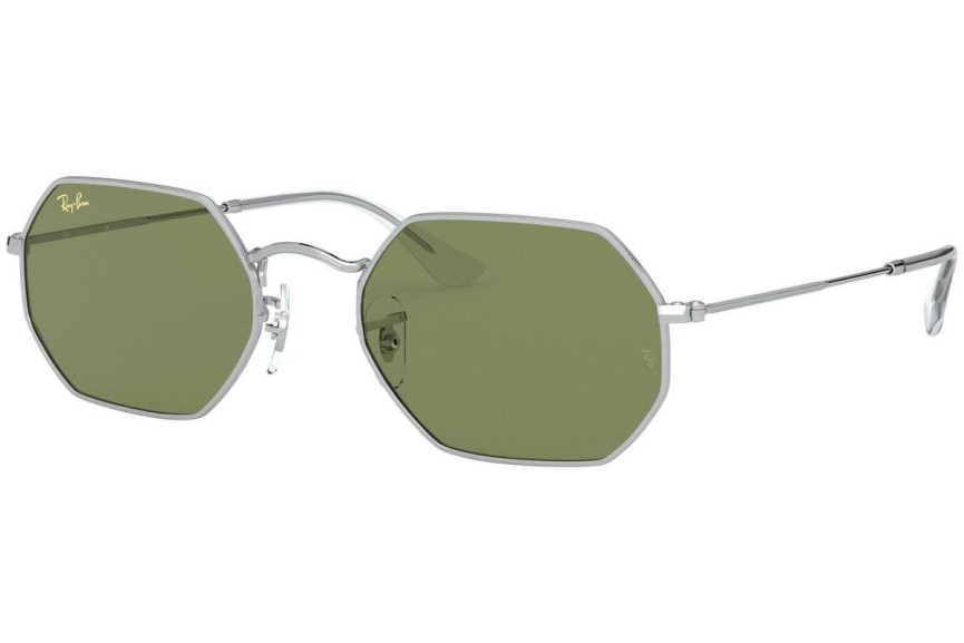 Ochelari de soare Ray-Ban Octagonal RB3556 91984E Rotunzi Argintii