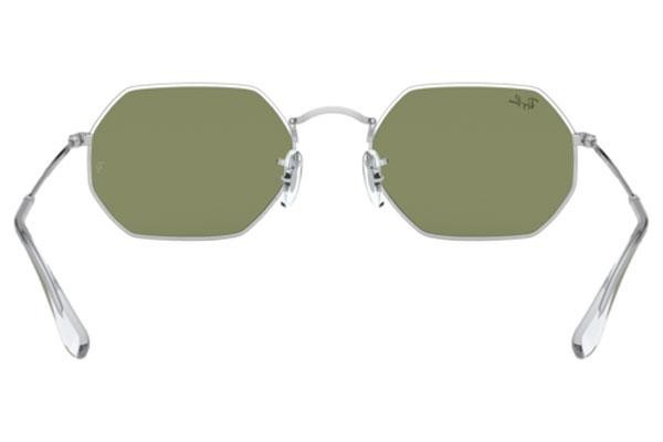 Ochelari de soare Ray-Ban Octagonal RB3556 91984E Rotunzi Argintii