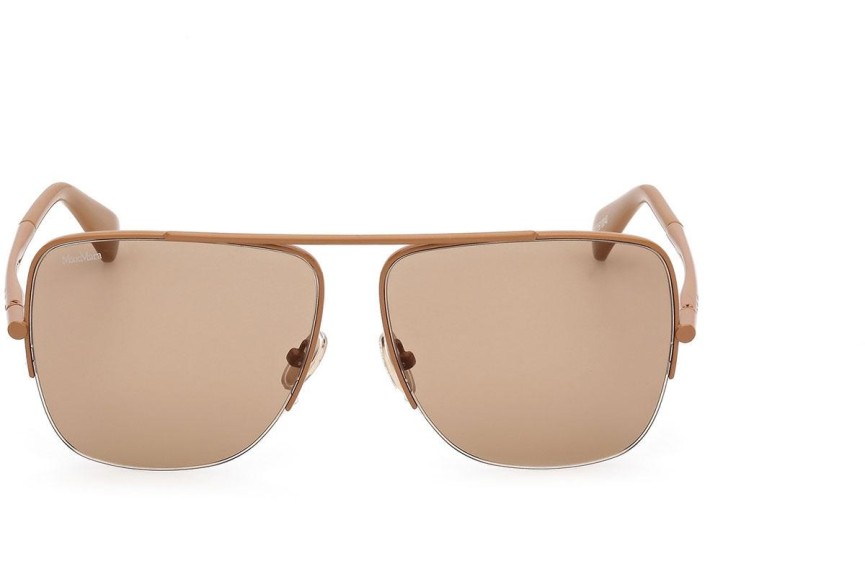 Ochelari de soare Max Mara MM0121 45E Pilot Maro