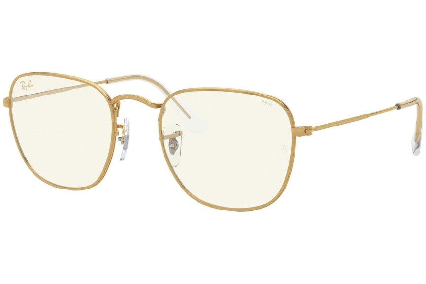 Ochelari de soare Ray-Ban Frank Everglasses RB3857 9196BL Pătrați Aurii