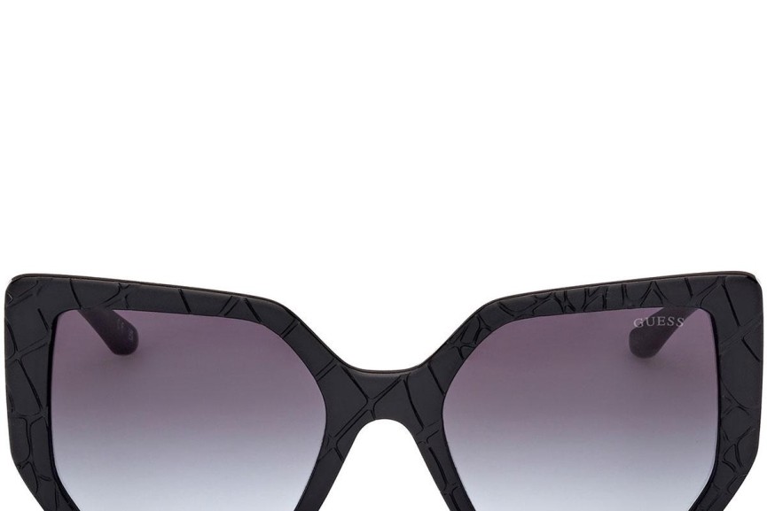 Ochelari de soare Guess GU00153 02B Cat Eye Negri