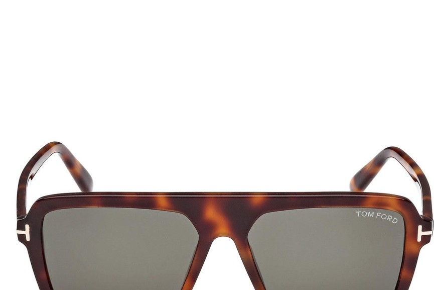 Ochelari de soare Tom Ford Vincent FT1176 53N Pătrați Havana