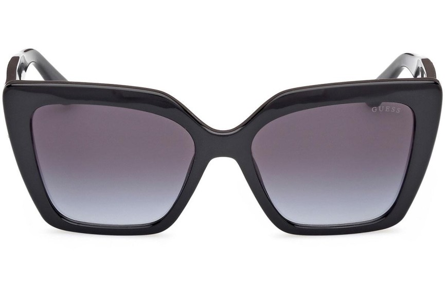 Ochelari de soare Guess GU00162 01B Cat Eye Negri