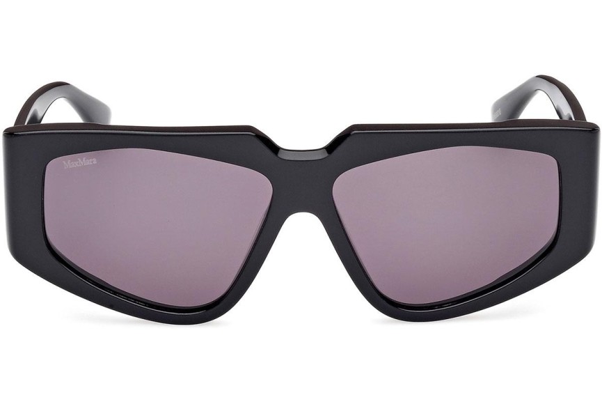 Ochelari de soare Max Mara MM0125 01A Cat Eye Negri