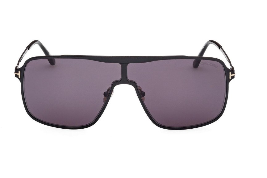 Ochelari de soare Tom Ford Zappa FT1173 01A Pătrați Negri