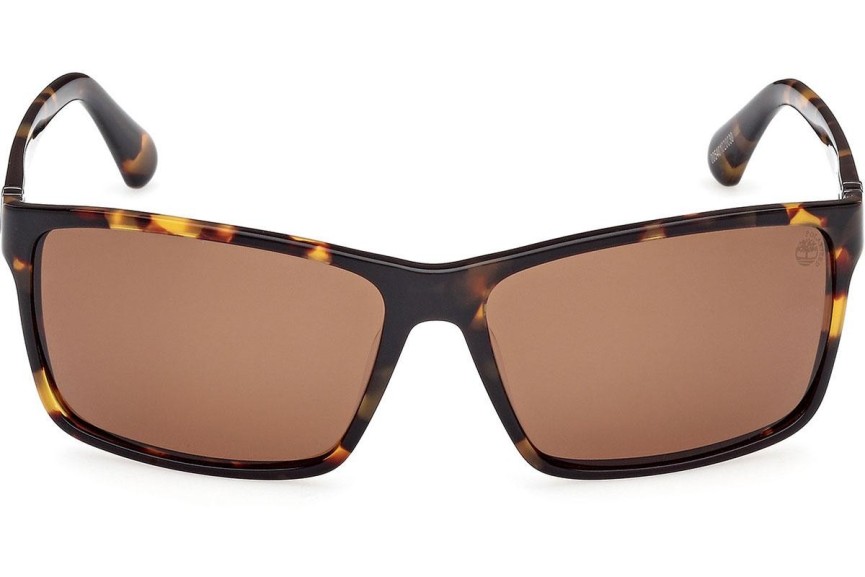 Ochelari de soare Timberland TB00032 52H Polarized Pătrați Havana