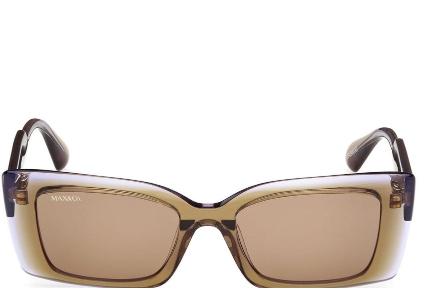 Ochelari de soare Max&Co. MO0117 95J Cat Eye Maro