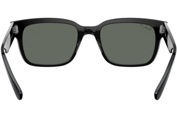 Ochelari de soare Ray-Ban Jeffrey RB2190 901/58 Polarized Pătrați Negri