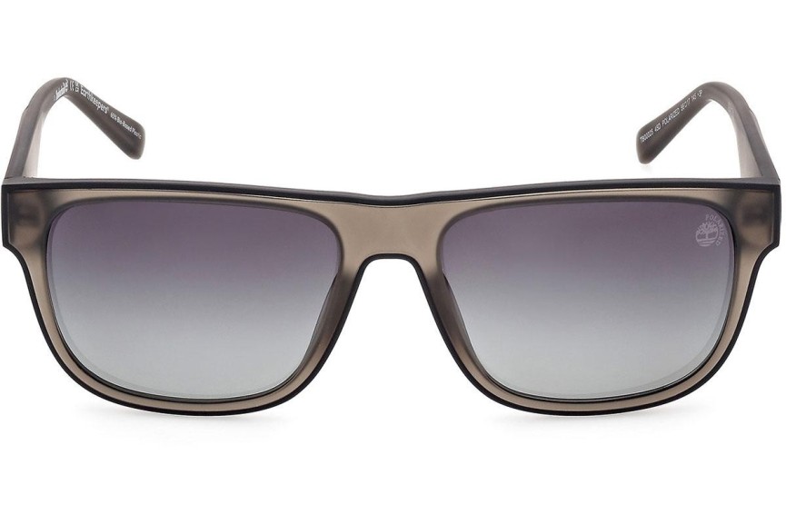 Ochelari de soare Timberland TB00025 45D Polarized Pătrați Maro