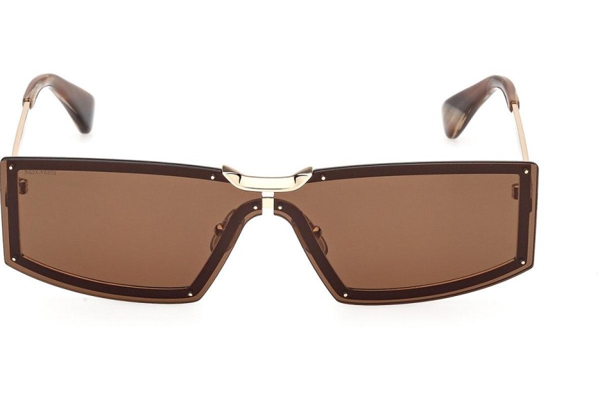 Ochelari de soare Max Mara MM0118 32E Dreptunghiulari Maro