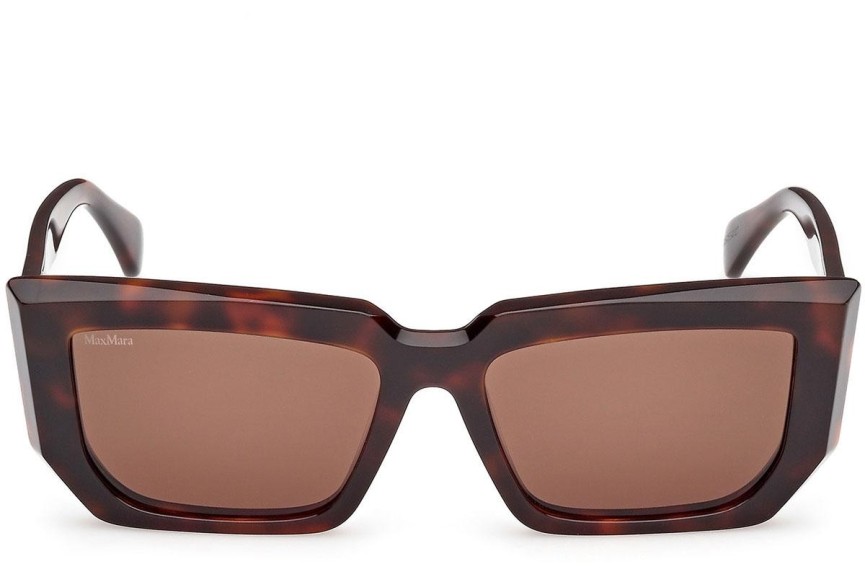 Ochelari de soare Max Mara MM0126 52E Cat Eye Havana