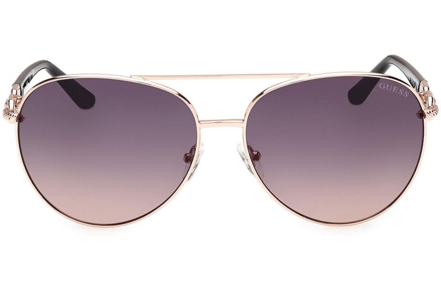 Ochelari de soare Guess GU00158 28B Pilot Aurii