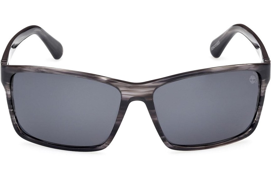 Ochelari de soare Timberland TB00032 01R Polarized Pătrați Gri