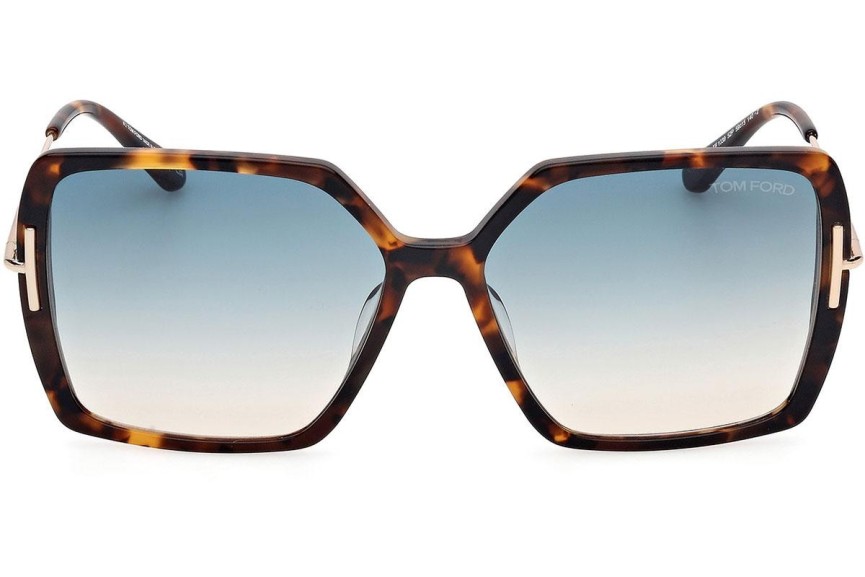 Ochelari de soare Tom Ford FT1039 52P Pătrați Havana