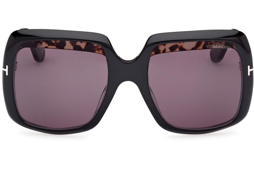 Ochelari de soare Tom Ford Aurora FT1194 01A Pătrați Negri