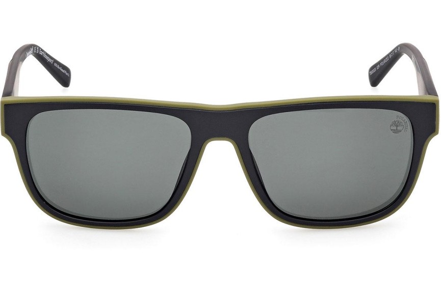 Ochelari de soare Timberland TB00025 02R Polarized Pătrați Negri