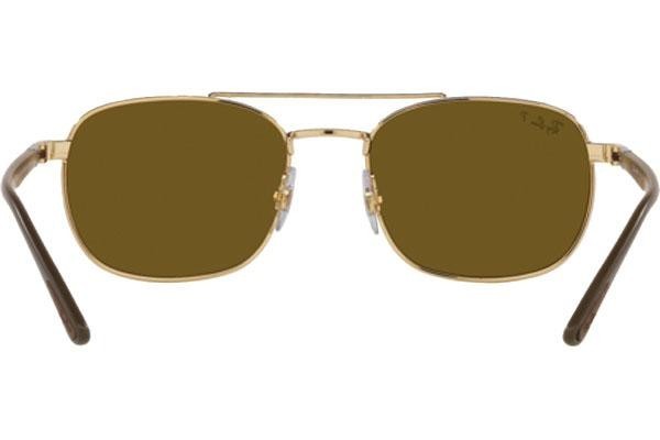 Ochelari de soare Ray-Ban Chromance Collection RB3670CH 001/AN Polarized Pătrați Aurii