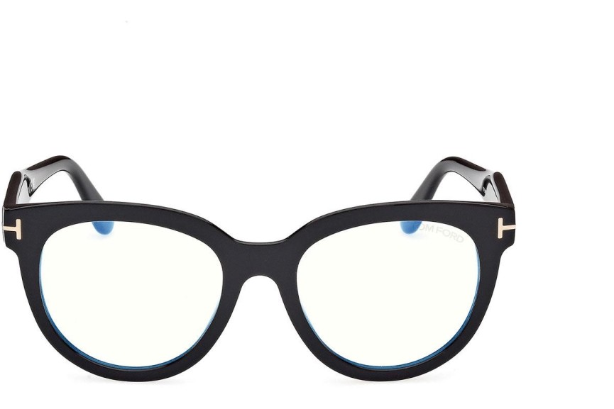 Ochelari Tom Ford FT5987-B 001 Cat Eye Negri