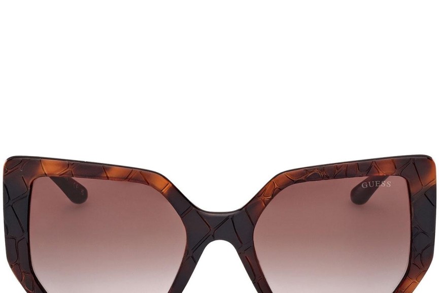 Ochelari de soare Guess GU00153 52F Cat Eye Havana