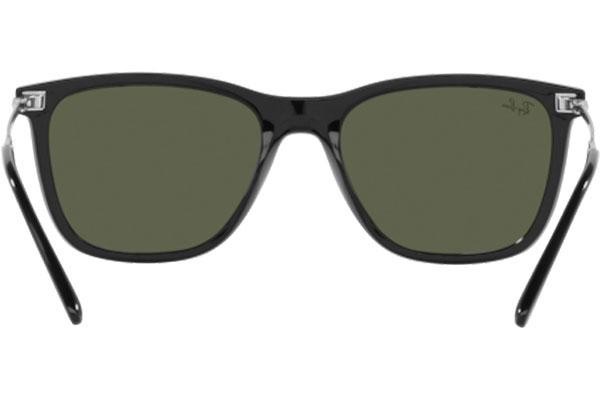 Ochelari de soare Ray-Ban RB4344 601/31 Pătrați Negri