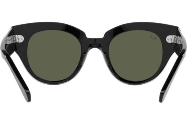 Ochelari de soare Ray-Ban Roundabout RB2192 901/31 Rotunzi Negri