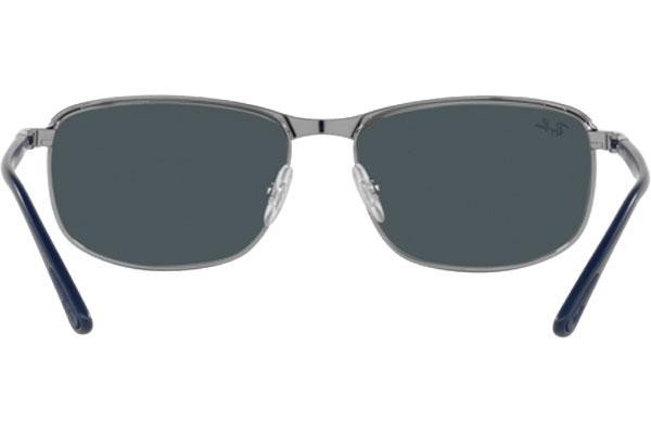 Ochelari de soare Ray-Ban RB3671 9204R5 Dreptunghiulari Albaștri