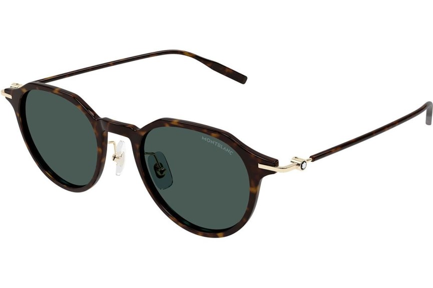 Ochelari de soare Mont Blanc MB0355S 002 Rotunzi Havana