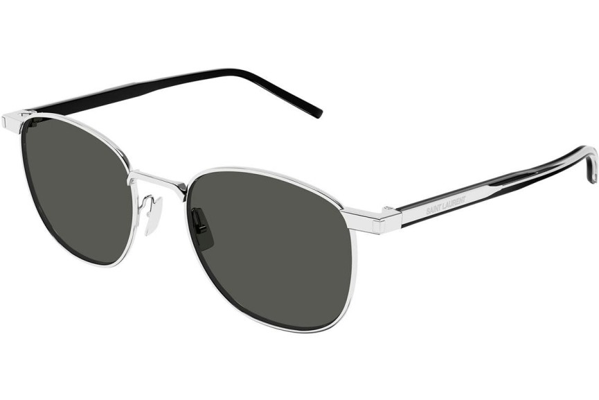 Ochelari de soare Saint Laurent SL747 007 Pătrați Argintii