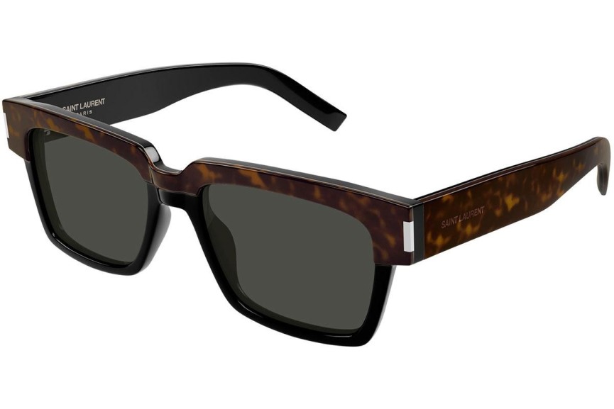 Ochelari de soare Saint Laurent SL732VADIM 003 Pătrați Havana