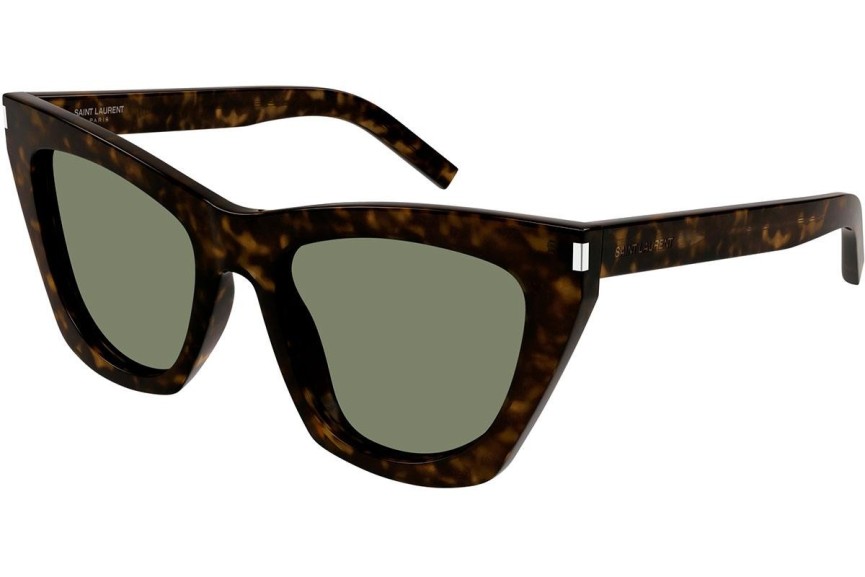 Ochelari de soare Saint Laurent SL214KATE 033 Cat Eye Havana