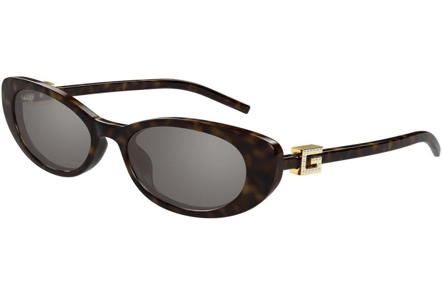 Ochelari de soare Gucci GG1680S 003 Ovali Havana