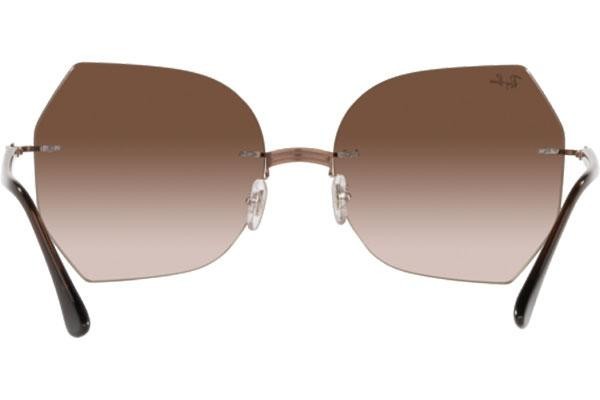 Ochelari de soare Ray-Ban Titanium Collection RB8065 155/13 Cat Eye Aurii