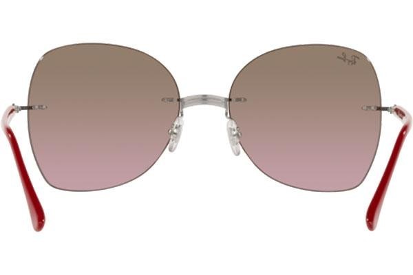 Ochelari de soare Ray-Ban Titanium Collection RB8066 003/14 Pătrați Argintii