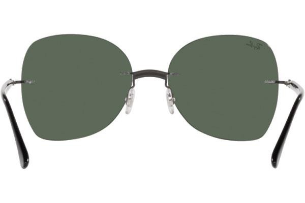 Ochelari de soare Ray-Ban Titanium Collection RB8066 154/71 Pătrați Gri