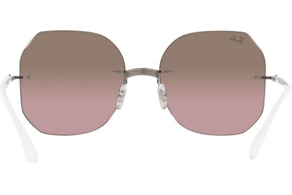 Ochelari de soare Ray-Ban Titanium Collection RB8067 159/14 Pătrați Argintii