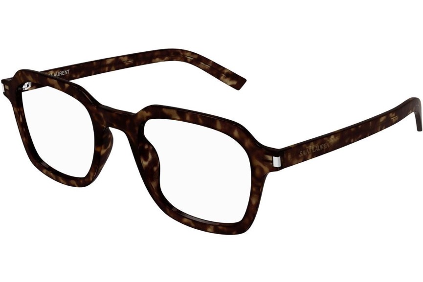 Ochelari Saint Laurent SL715SLIMOPT 002 Pătrați Havana