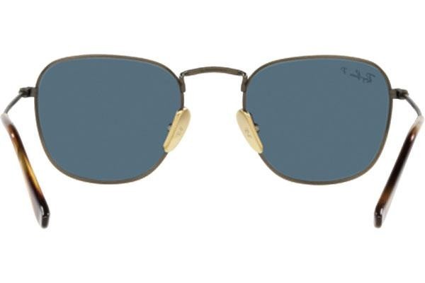 Ochelari de soare Ray-Ban Frank Titanium Collection RB8157 9207T0 Polarized Pătrați Maro