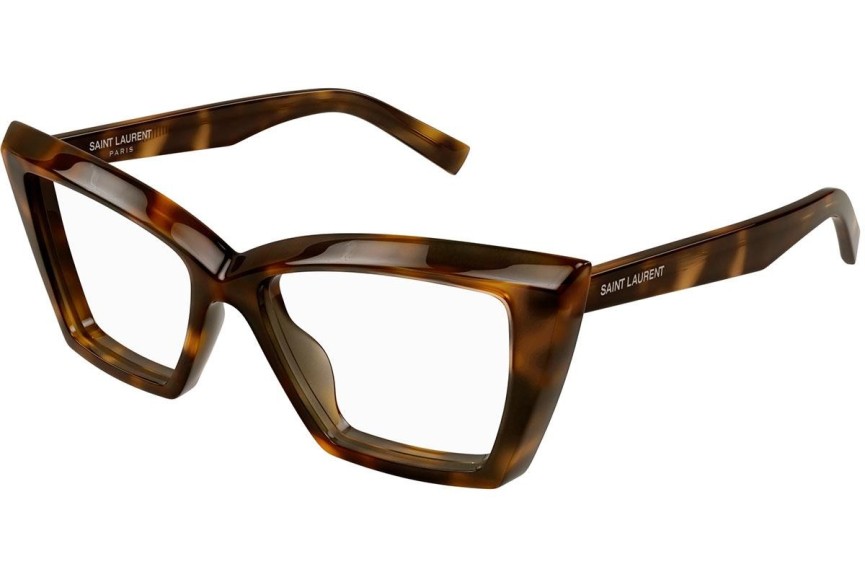 Ochelari Saint Laurent SL657OPT 002 Cat Eye Havana