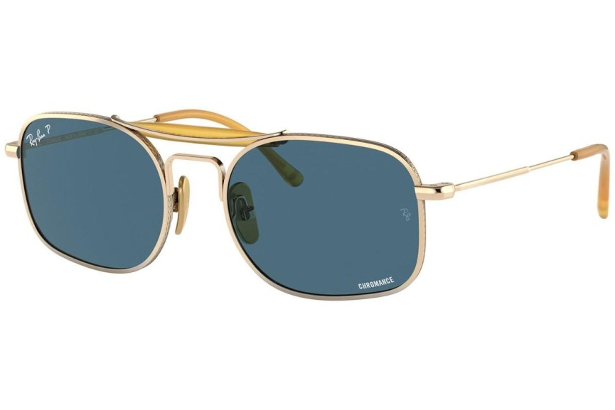 Ochelari de soare Ray-Ban Chromance Collection RB8062 9205S2 Polarized Pătrați Aurii