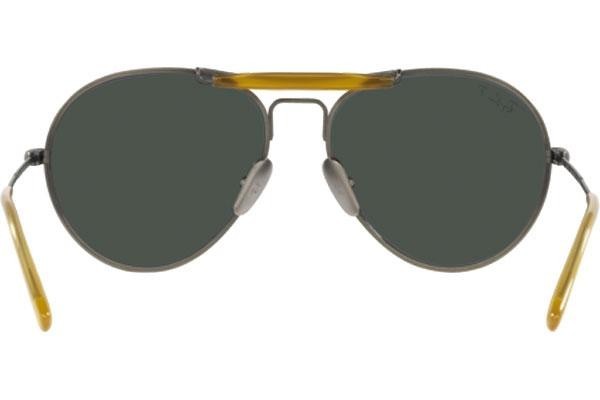 Ochelari de soare Ray-Ban Chromance Collection RB8063 9208K8 Polarized Pilot Argintii