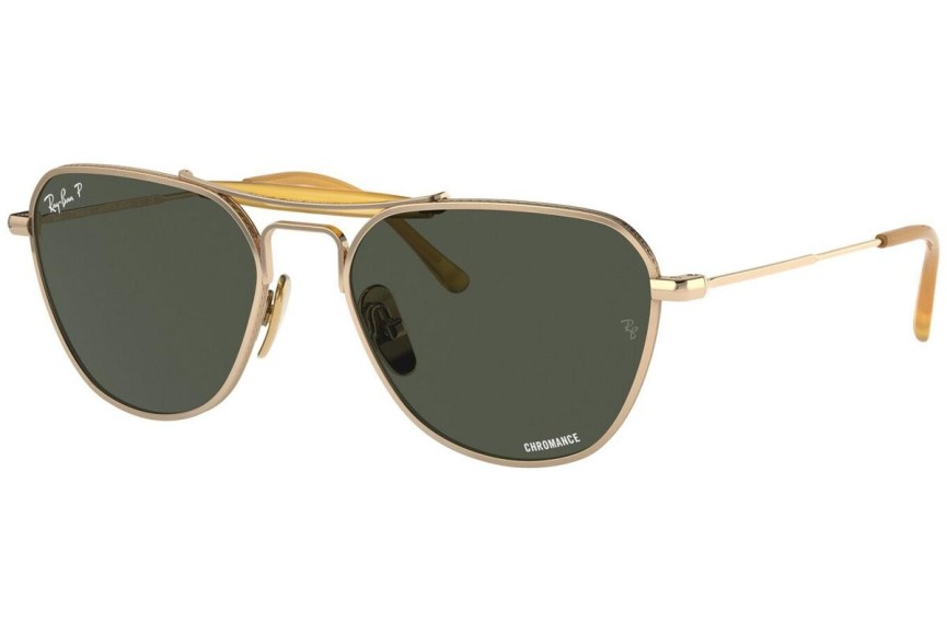 Ochelari de soare Ray-Ban Chromance Collection RB8064 9205P1 Polarized Specială Aurii