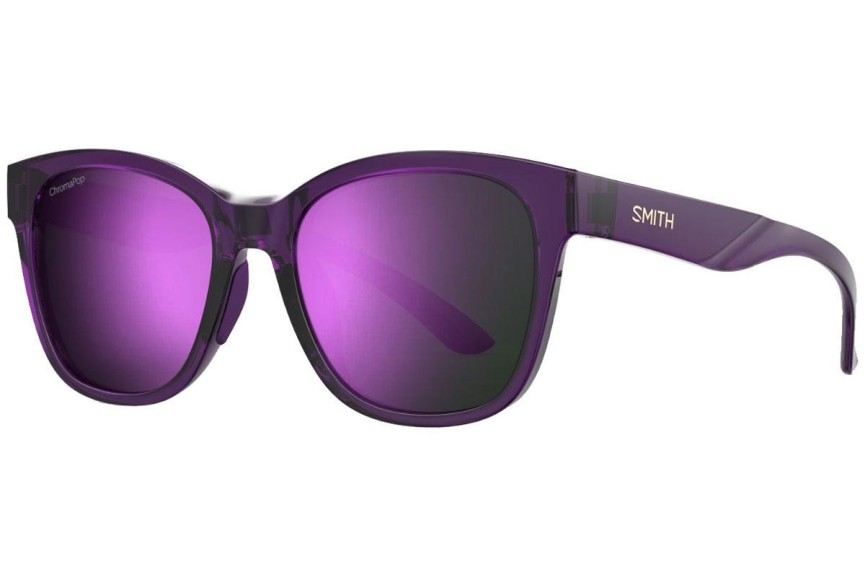 Ochelari de soare Smith CAPER 141/DF Polarized Pătrați Violeți